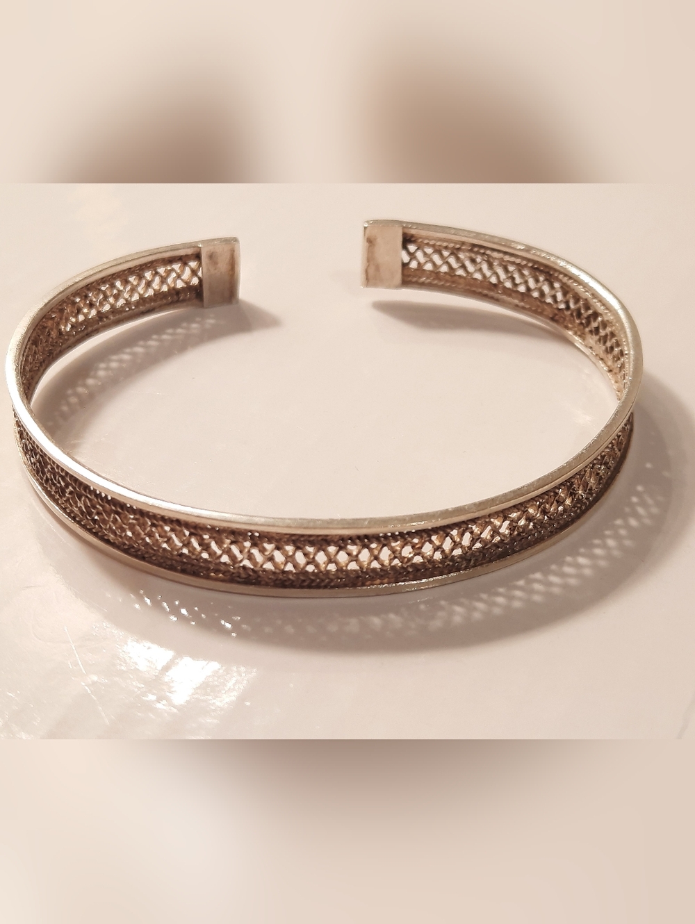 Sterling Silver Filigree Bracelet